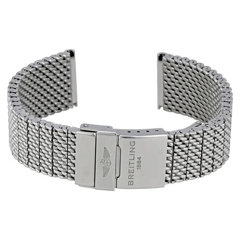 breitling watch straps metal|genuine Breitling watch straps.